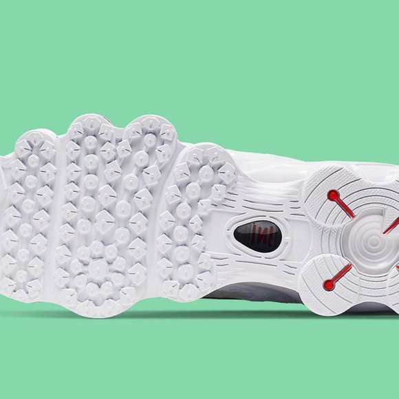 Nike Shox TL Casual Shoes Total White Silver Run - Picture 6 of 10